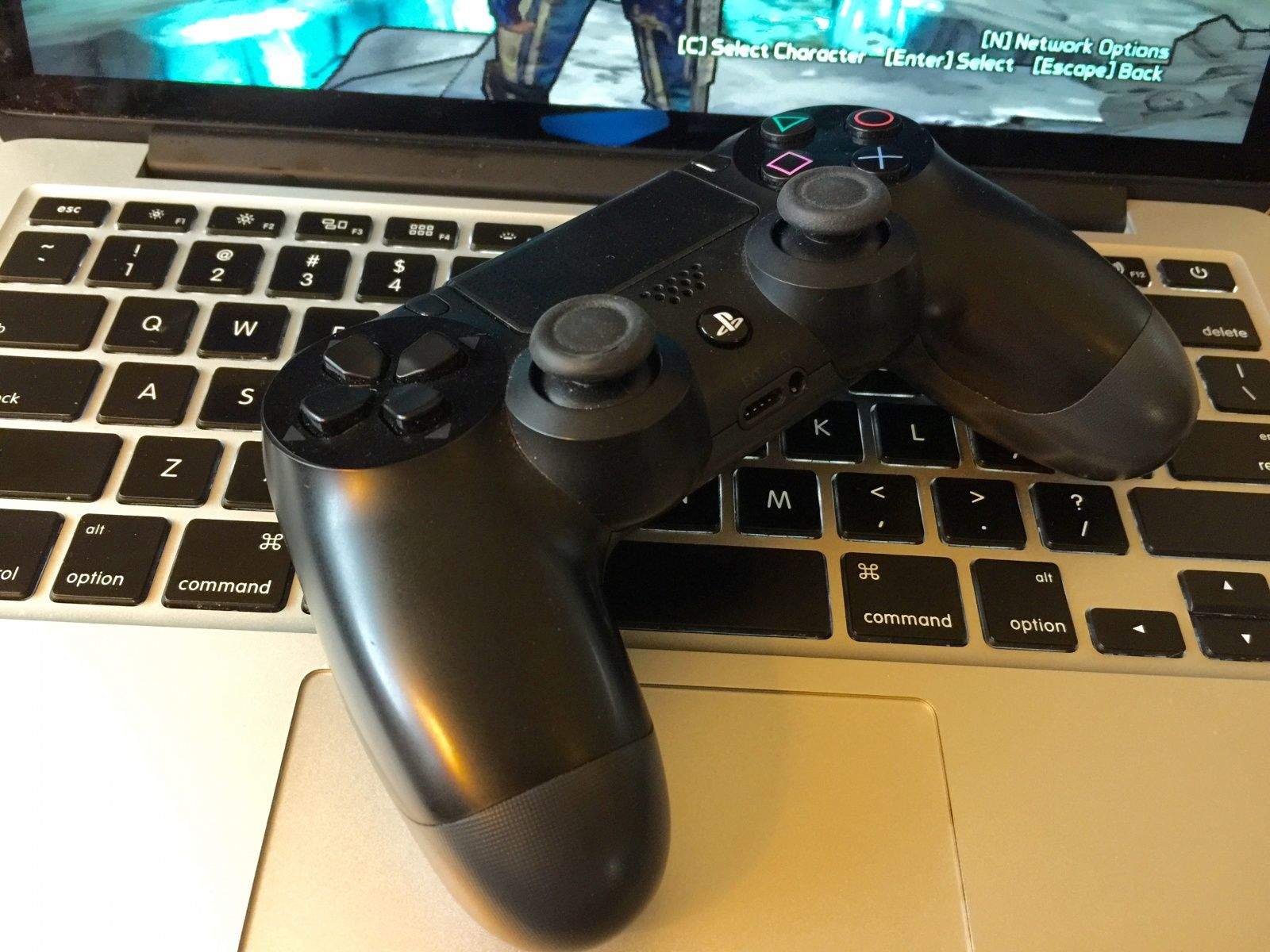 Playstation controller for cnc